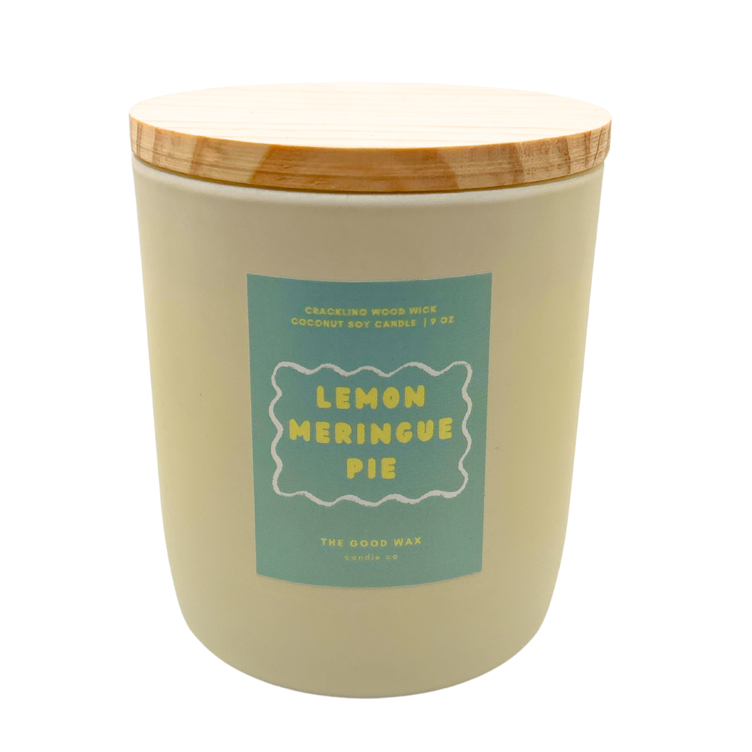 Lemon Meringue Pie Candle