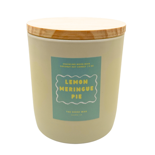 Lemon Meringue Pie Candle