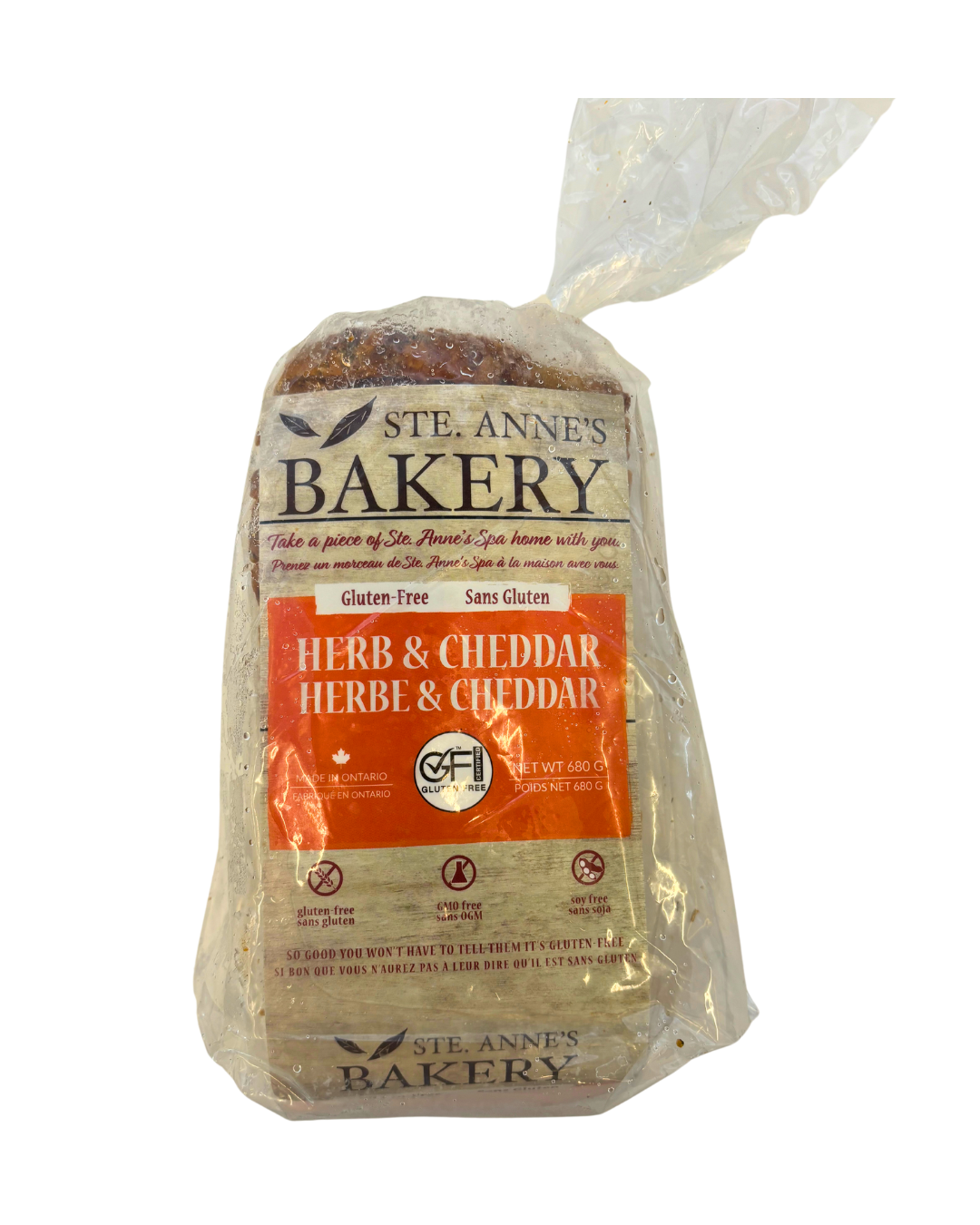 Ste. Anne's Bakery Herb & Cheddar Bread (gluten-free)