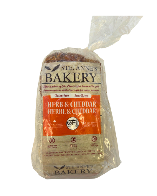 Ste. Anne's Bakery Herb & Cheddar Bread (gluten-free)