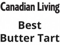 Canadian Living Best Butter Tart in Canada - Winner